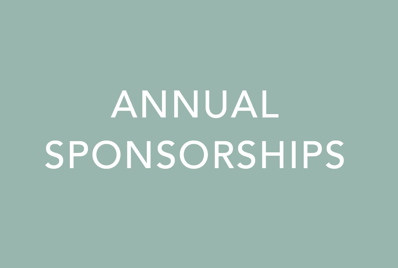 Annual Sponsorships Annual Sponsorships